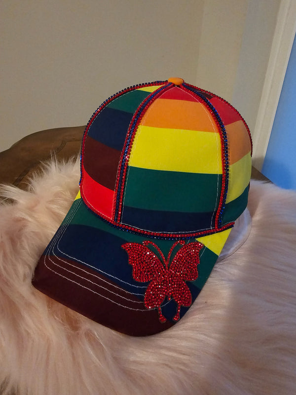 Custom color block baseball hat/cap